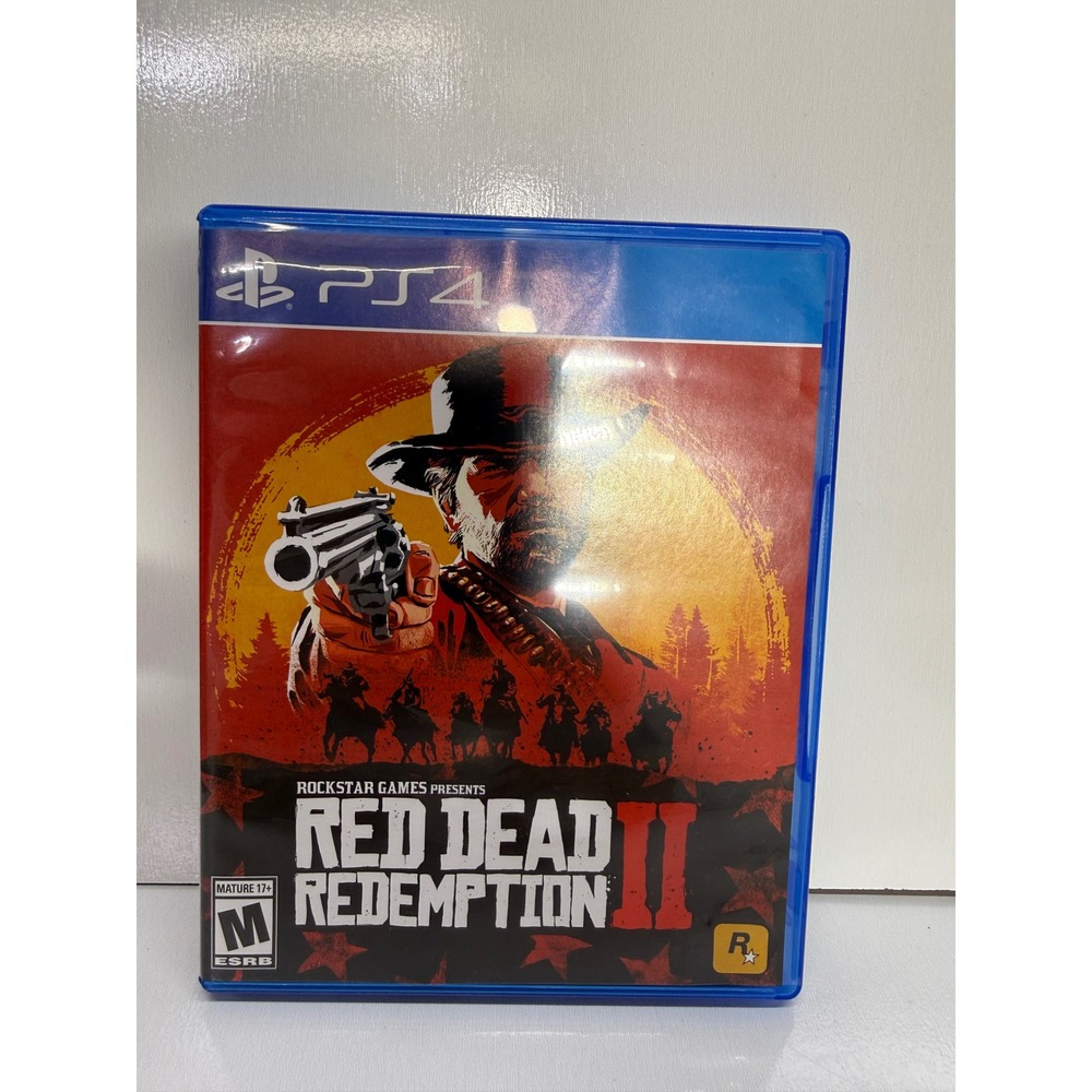 Red Dead Redemption II 2 PS4 PlayStation 4 Rockstar Games New Sealed T1-D6